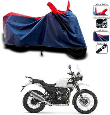 KEDIT Two Wheeler Cover for Royal Enfield(Himalayan, Red)