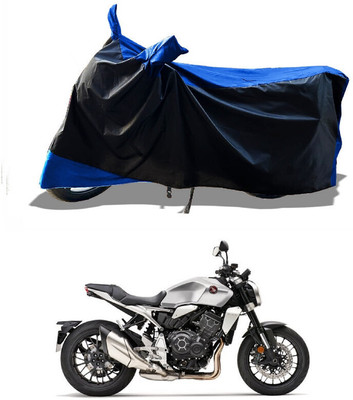 DeepShakshi AUTOMOTIVE Waterproof Two Wheeler Cover for Honda(CB1000R, Blue)