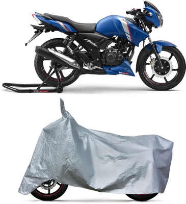 Vozilo Waterproof Two Wheeler Cover for TVS(Apache RTR 160, Silver)