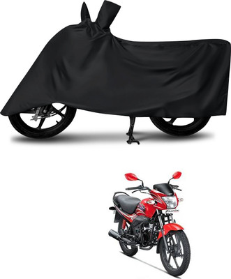 DeepShakshi AUTOMOTIVE Waterproof Two Wheeler Cover for Hero(Passion, Black)