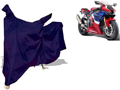 Amexride Two Wheeler Cover for Honda(CBR1000RR Fireblade, Blue)