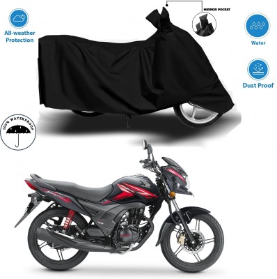 WMIZEXA Waterproof Two Wheeler Cover for Universal For Bike(Access 125, Black)