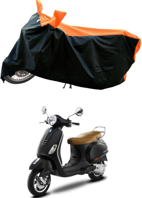 DeepShakshi AUTOMOTIVE Two Wheeler Cover for Vespa(Vespa VXL 150, Orange)