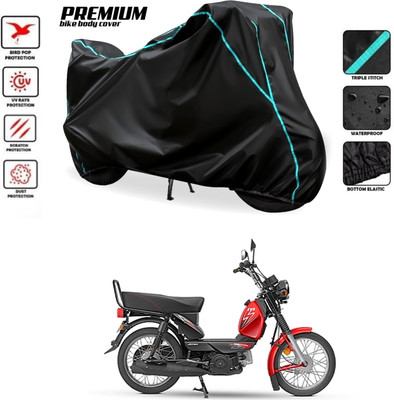 PAGORA Waterproof Two Wheeler Cover for TVS(XL 100 Comfort, Black)
