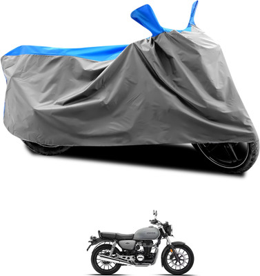 CODOKI Waterproof Two Wheeler Cover for Honda(Hness CB350, Grey, Blue)