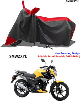smwzxyu Waterproof Two Wheeler Cover for Universal For Bike(Black, Red)