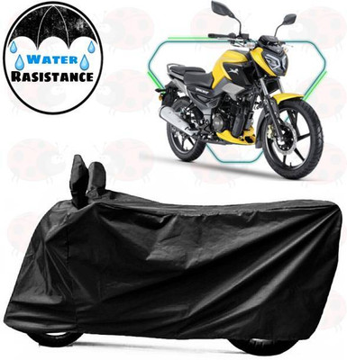 RAAMKM Waterproof Two Wheeler Cover for TVS(Raider, Black)