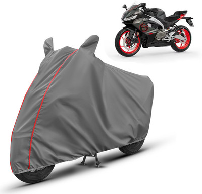 AUTOMOZEXO Waterproof Two Wheeler Cover for Aprilia(Grey)