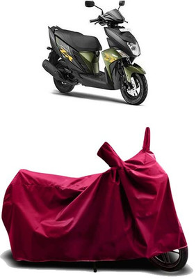 AASHTIK AMRT Two Wheeler Cover for Yamaha(Ray ZR, Maroon)