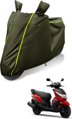 MOCKHE Waterproof Two Wheeler Cover for Yamaha(Ray Z, Green)