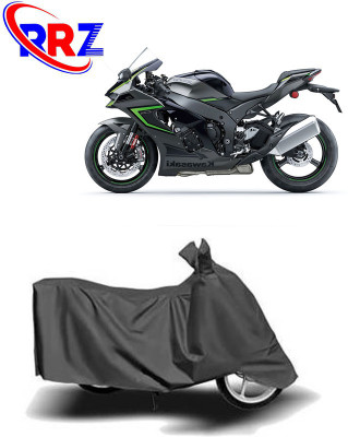 RRZ Waterproof Two Wheeler Cover for Kawasaki(Ninja ZX 10R, Grey)