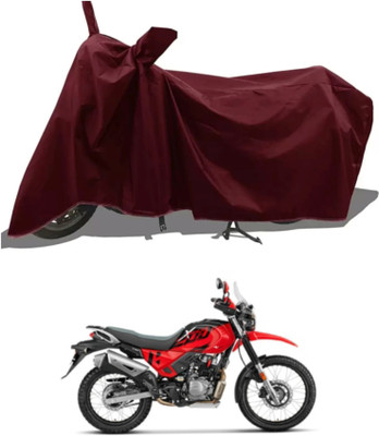 Mdstar Waterproof Two Wheeler Cover for Hero(Xpulse 200T, Maroon)