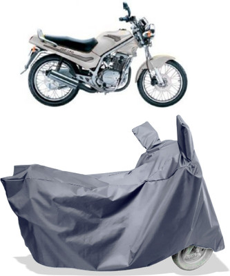 Amexride Two Wheeler Cover for Kinetic(GF 170, Grey)