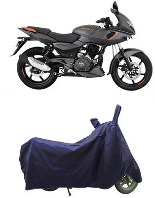 Coxtor Waterproof Two Wheeler Cover for Bajaj(Pulsar 180F BS6, Blue)