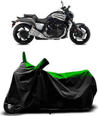 VESMEI Two Wheeler Cover for Honda(VT 1300CX, Green)