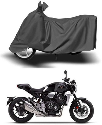 AutoTiger Two Wheeler Cover for Honda(CB1000R Plus, Grey)