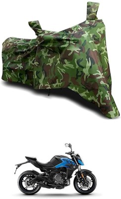 RONISH Two Wheeler Cover for CFMoto(400NK, Green)