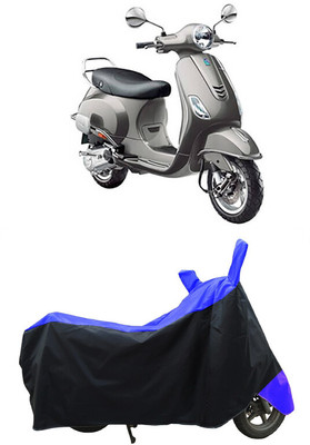 Coxtor Waterproof Two Wheeler Cover for Vespa(VXL BS6, Blue)