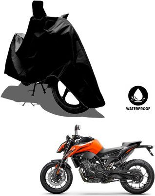 Amexride Waterproof Two Wheeler Cover for KTM(790 Duke BS6, Black)
