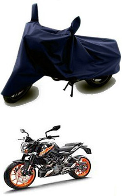 THE REAL ARV Waterproof Two Wheeler Cover for KTM(Duke 200, Blue)