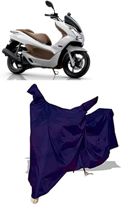 Amexride Two Wheeler Cover for Honda(PCX 125, Blue)