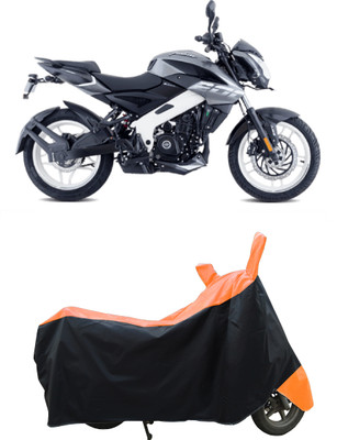 Coxtor Waterproof Two Wheeler Cover for Bajaj(Pulsar 200NS FI BS6, Orange)