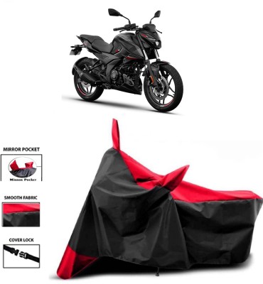 WMIZEXA Two Wheeler Cover for Bajaj(Pulsar N160, Red, Black)