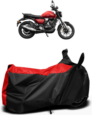 Mdstar Waterproof Two Wheeler Cover for TVS(Apache RTR 310 BS6, Red, Black)