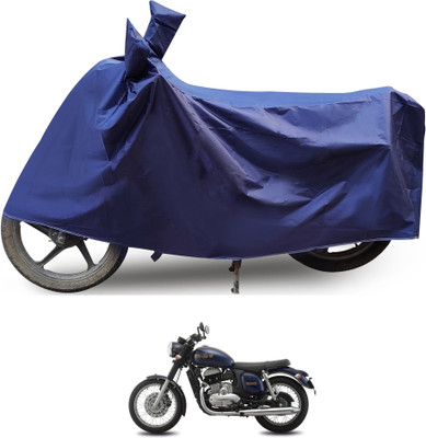 Euro Care Waterproof Two Wheeler Cover for JAWA(Forty Two, Blue)