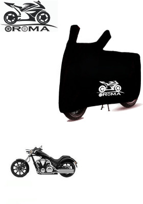 AutoRash Waterproof Two Wheeler Cover for Honda(VT 1300CX, Black)