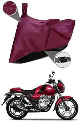 AASHTIK MART Two Wheeler Cover for Bajaj(V15, Maroon)