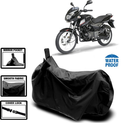 DeepShakshi AUTOMOTIVE Waterproof Two Wheeler Cover for Bajaj(Black)