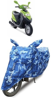 gurukul mart Waterproof Two Wheeler Cover for Mahindra(Mojo UT 300, Black)