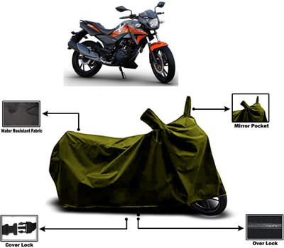 Amexride Two Wheeler Cover for Hero(Xtreme 200R, Green)