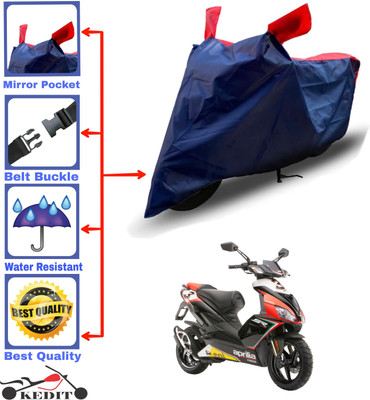 KEDIT Two Wheeler Cover for Aprilia(Storm 125, Red, Blue)
