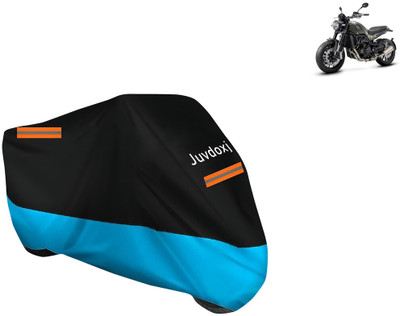 Juvdoxj Waterproof Two Wheeler Cover for Benelli(Leoncino, Blue)