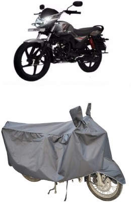 ETIOTIC Waterproof Two Wheeler Cover for Mahindra(Pantero, Grey)