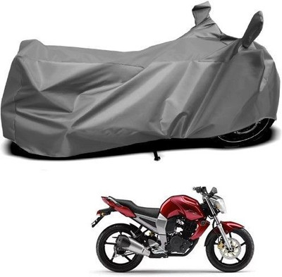 DeepShakshi AUTOMOTIVE Waterproof Two Wheeler Cover for Yamaha(FZ-S, Grey)