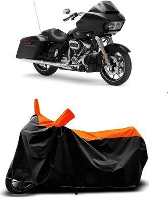 VESMEI Two Wheeler Cover for Harley Davidson(Road Glide Special, Orange)