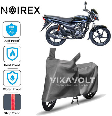 NOIREX Two Wheeler Cover for Bajaj(ComforTec, Grey)