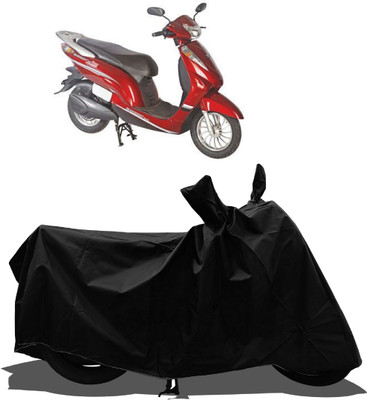 Tricway Waterproof Two Wheeler Cover for Avon(E Scoot, Black)