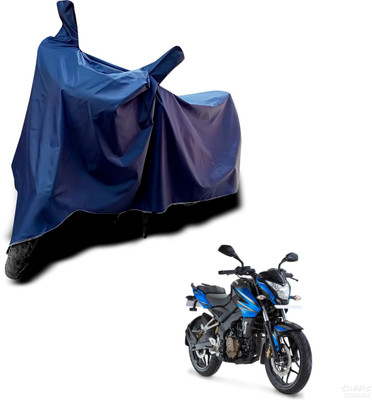 KEDIT Two Wheeler Cover for Bajaj(Pulsar NS 200, Blue)