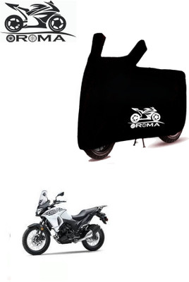 AutoRash Waterproof Two Wheeler Cover for Kawasaki(Versys-X 300, Black)