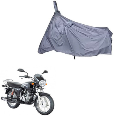FKOK Waterproof Two Wheeler Cover for Bajaj(CT100, Silver)