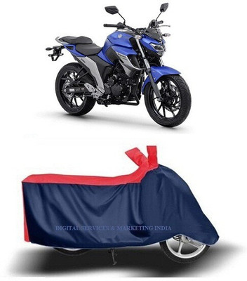 DeepShakshi AUTOMOTIVE Waterproof Two Wheeler Cover for Yamaha(Fazer-250, Blue)