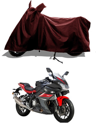 GROFATIK Two Wheeler Cover for Benelli(302R, Maroon)
