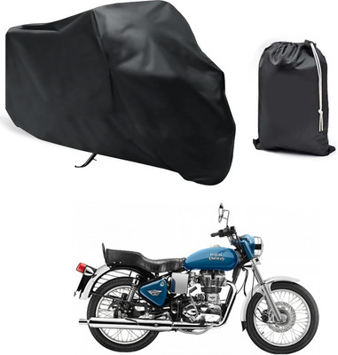 PAGORA Waterproof Two Wheeler Cover for Royal Enfield(Electra, Black)