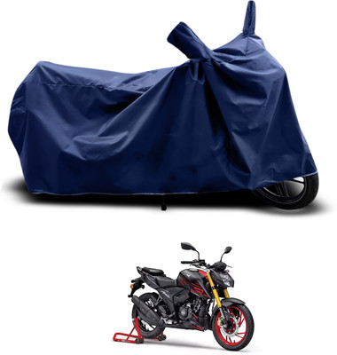 CODOKI Waterproof Two Wheeler Cover for TVS(Apache RTR 200 4V, Blue)