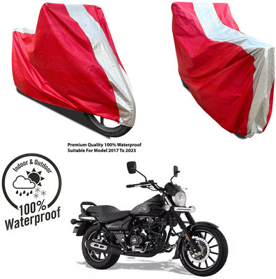 AUTOCAD Waterproof Two Wheeler Cover for Honda(Activa 6G, Silver, Red)