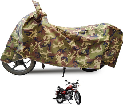 Euro Care Waterproof Two Wheeler Cover for Royal Enfield(Thunderbird 500, Black)